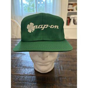 Vintage Green Snap On K Products Hat SnapBack